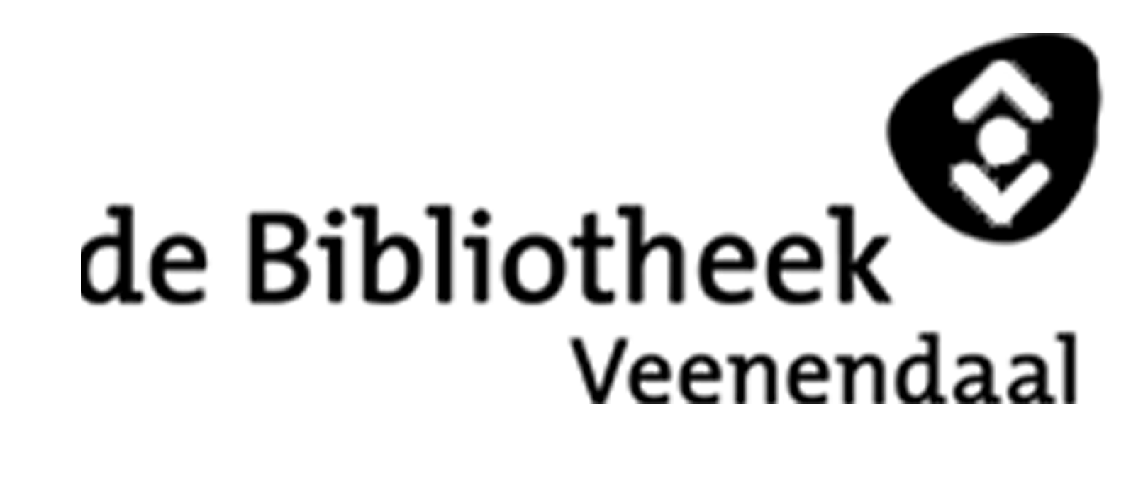 Bibliotek Veenendaal logotyp.
